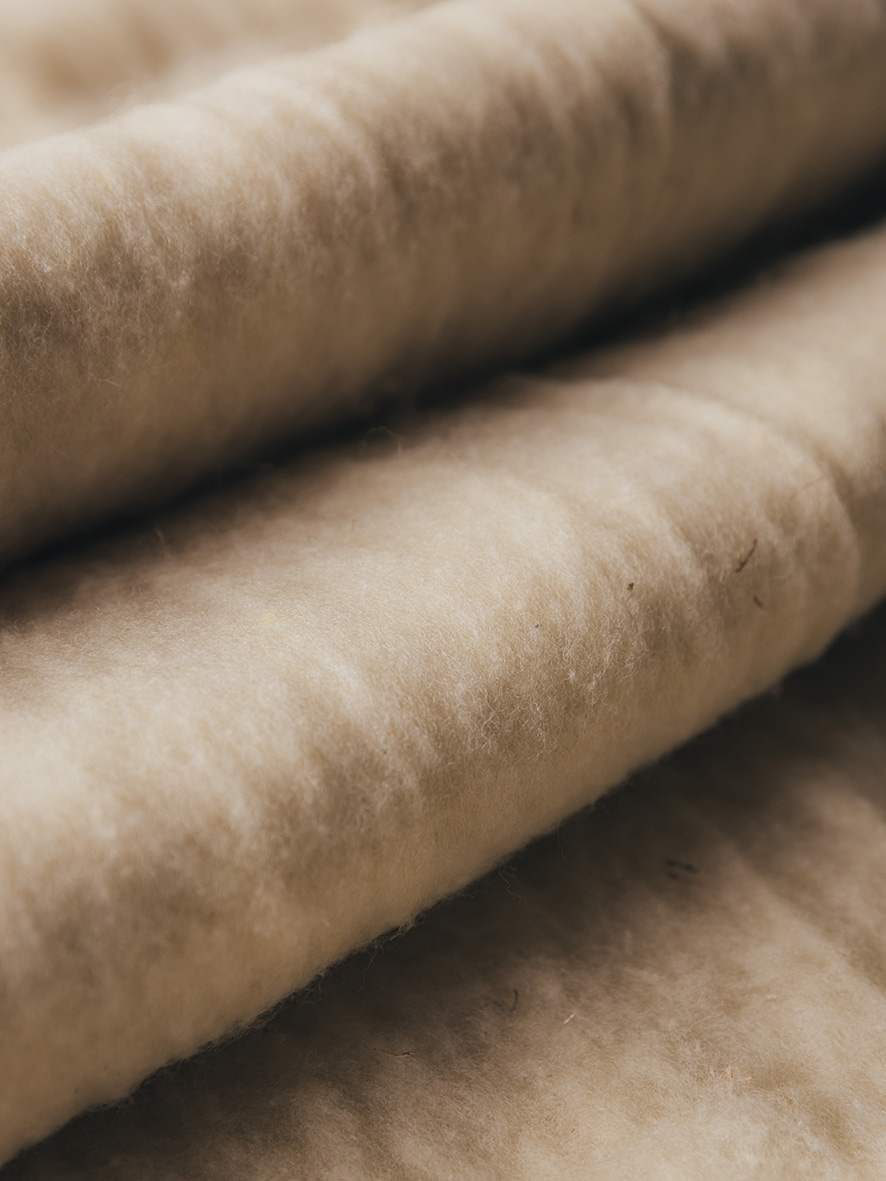 Nappes de laine vierge GOTS